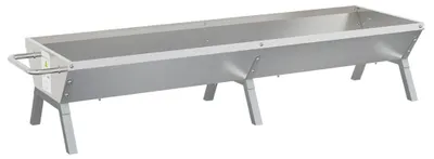Produktbild von vidaXL Grill Silbern 158x42x31 cm Edelstahl