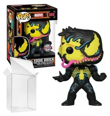 Produktbild von FUNKO POP! Vinyl Figur MARVEL Blacklight Eddie Brock 869 Special
