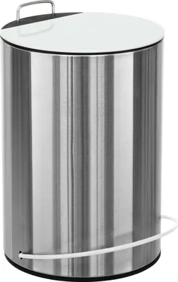 Produktbild von Sanwood Treteimer MATHIS 5l aus Edelstahl, Farbe:Blau