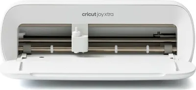 Produktbild von Cricut Joy Xtra Starter Bundle Schneideplotter smarte Bastelmaschine weiß
