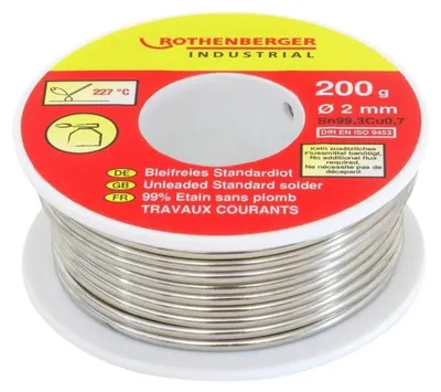 Produktbild von Rothenberger Industrial Bleifreies Standardlot 200g 2mm