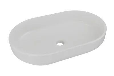Produktbild von Aufsatzwaschbecken - Waschbecken 55 cm Handwaschbecken Für Badezimmer, RIVER2 BM288 - Concrete Grey