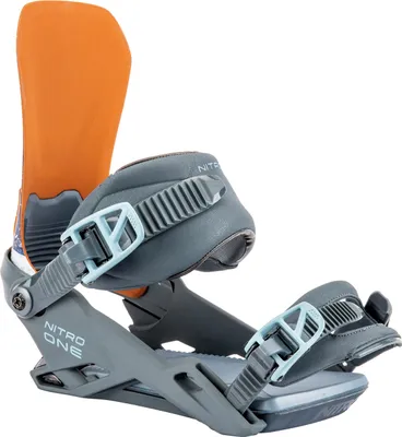 Produktbild von Nitro Herren Snowboardbindung ONE, Größe:M, Farben:nice view
