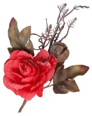 Immagine prodotto di Rosa, ramo decorativo, fiori artificiali