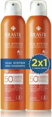Produktbild von Rilastil Sun System Transparent Spray Wet Skinspf 50 2x200ml