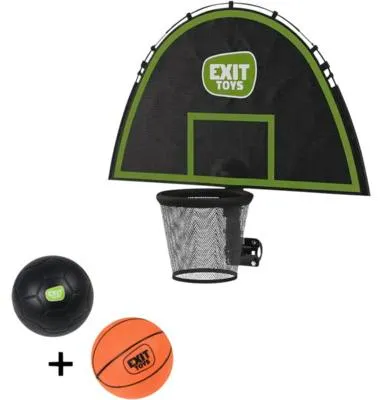 Produktbild von Mini-Basketballkorb EXIT Stahl mit 2 Bällen