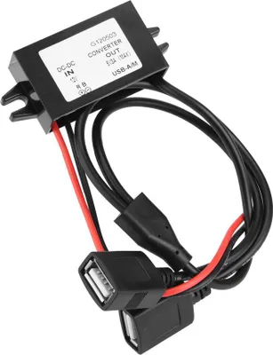 Obrázek produktu pro DC-DC 12V na 5V 3A Duální USB Step Down převodník napájecí modul