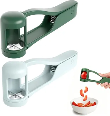 Produktbild von 2er Set Traubenschneider, Obstschneider mit ergonomischem Griff