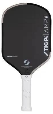 Produktbild von STIGA Pickleball-Schläger AMP 16 Hybrid – Spin, Kontrolle & Vielseitigkeit | Carbonfaser T700 | PP-Wabenkern | Mittleres Gewicht | Für erfahrene Spieler | USAPA-