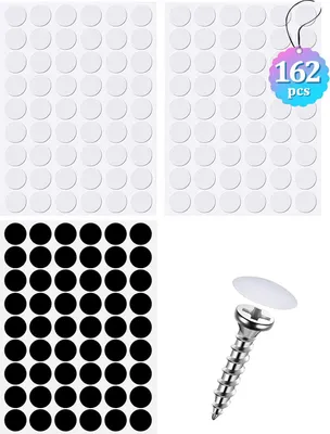 Produktbild von 3 Blatt Selbstklebende Schraubenloch Aufkleber für Möbel Ø21MM