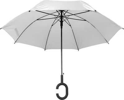 Produktbild von Regenschirm "Hände frei" / Farbe: weiß