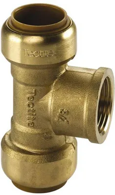 Produktbild von Kupfer Steckfitting Tectite T-Stück Innengewinde 22 mm - 3/4" - 22 mm DVGW