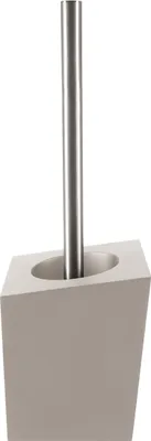 Produktbild von Spirella WC Bürste Klobürste Toilettenbürste „Yoshi“ mit hygienischem Behälter Taupe