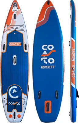 Produktbild von COASTO NAUTILUS 11.8 SUP Board Stand Up Paddle Surf-Board aufblasbar Paddel ISUP