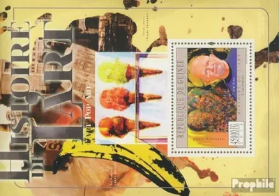 Produktbild von Briefmarken Guinea 2011 Mi Block 2032 (kompl. Ausgabe) postfrisch Pop-Art