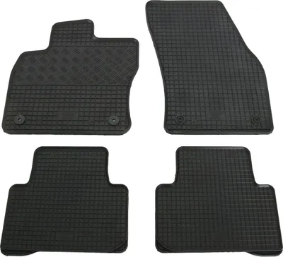 Produktbild von Rigum Gummi Fußmatten Set für VW Tiguan 2 Typ AD, Mod. Bj. 2016-