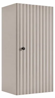 Obrázok produktu pre Polovičná skrinka do kúpeľne, materiál: kašmír, úchytky v troch farbách, rozmer: 35 x 27 x 68 cm, Obrázok generovaný UI