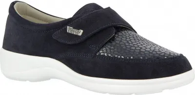 Produktbild von Halbschuhe Damen Varomed Stretch-/Leder Tallinn Marine (Gr 36)