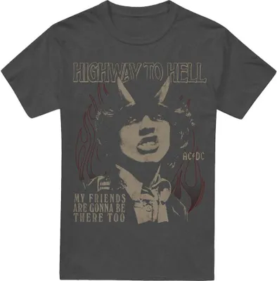 Immagine prodotto di AC/DC - Maglietta "My Friends" per uomo/donna Unisex TV17417 (M) (Charcoal)