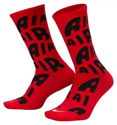 Productafbeelding van Nike - "Everyday Essential" enkelsokken voor heren/dames, uniseks model SX391 (34 EU - 38 EU) (rood/zwart)