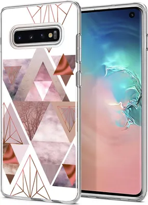 Produktbild von Motiv TPU Cover für Samsung Galaxy S10 Plus Hülle Silikon Case mit Muster Handy Schutzhülle