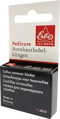 Produktbild von Erbe Solingen Hornhautklingen 10 Stk. (Nachfüllung) (erbe2010)