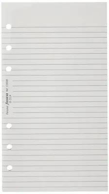 Produktbild von Filofax Notizpapier weiß liniert 171 x 95 mm