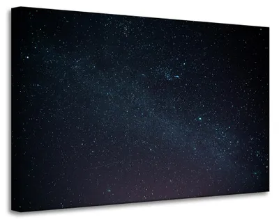 Produktbild von Leinwanddruck „Weltraumsterne am Nachthimmel“, 90 x 60 cm