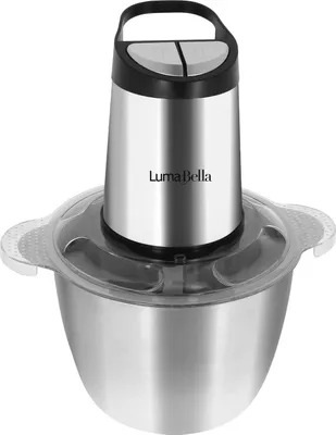 Immagine prodotto di Luma Bella, tritatutto elettrico 800W multifunzione con contenitore da 3L, argento