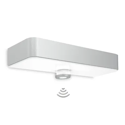 Produktbild von STEINEL XSolar SOL-O Sensor, Deckenbeleuchtung für den Außenbereich, Silber, Kunststoff, IP44, Eingang, Garage, III
