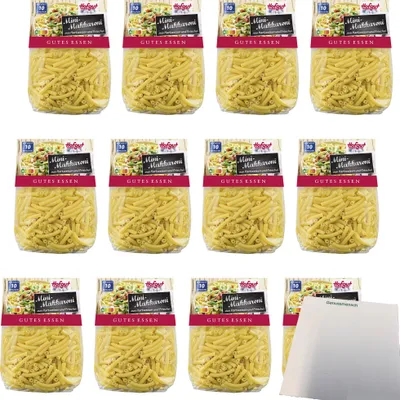 Produktbild von Hofgut Mini Makkronelli VPE (12x500g Beutel) + usy Block