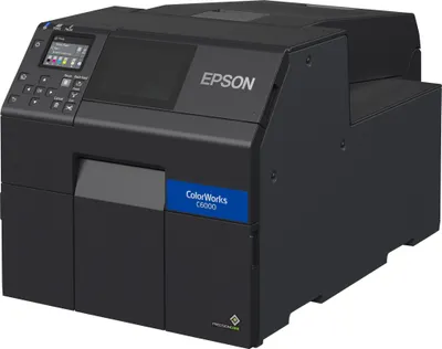 Produktbild von Epson ColorWorks CW-C6000Ae - Etikettendrucker - Farbe - Tintenstrahl - Rolle (11,2 cm)