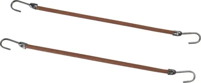 Produktbild von Efalock Haarbinder 10cm braun 12 Stück