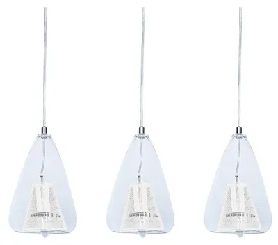 Produktbild von NOWA Hängeleuchte Metall weiß, 3x E14