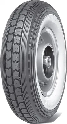 Image de CONTINENTAL Pneus LB WW Blancs 3.50-8 M/C 46J TT