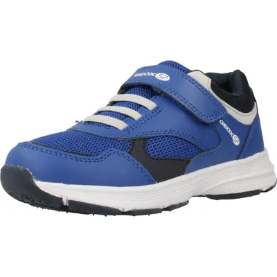 Image de GEOX Chaussures basses pour enfant, modèle HOSHIKO B, couleur bleu, taille 24