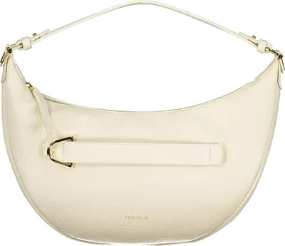 Produktbild von Elegante Weiße Damenhandtasche mit Vielseitigem Gurt und Fächern