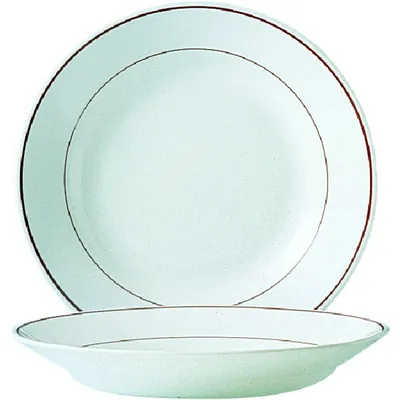 Productafbeelding van Restaurantborden, diep, diameter 22,5 cm - 6 stuks