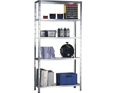Obrázok produktu pre Kovový regál Schulte 4528-V 2000x1200x500 mm, 5 políc, nosnosť 425 kg, pozinkovaný