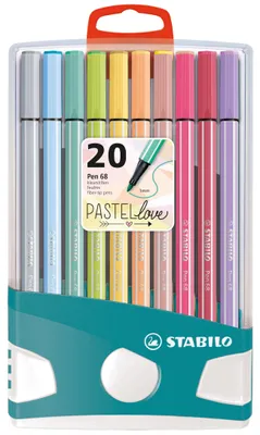Obrázok produktu pre STABILO Pen 68, Viacfarebný, Viacfarebný, 105 mm, 30 mm, 174 mm, 228 g
