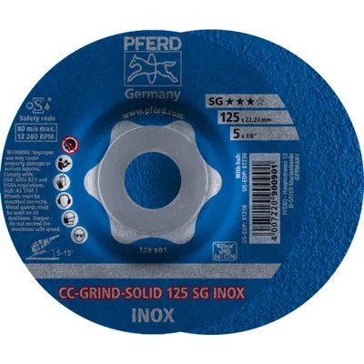 Zdjęcie produktu dla PFERD 64186125, 12,5 cm, 2,22 cm, 12200 RPM, 10 szt.