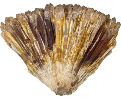 Image de Bernstein, calcite, rosite, cristal, drüse, 49-70 mm, 100-150 g, avec sac cadeau