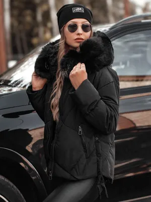 Produktbild von Dstreet Winterjacke für Frauen Modiva schwarz S