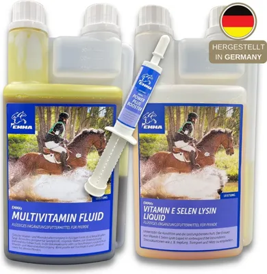 Produktbild von Power fürs Pferd SPARSET Multivitamin plus Zink Vitamin E + Vitamin Power BOOSTER