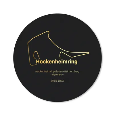 Produktbild von MuchoWow® Mauspad Mousepad Deutschland - Formel 1 - Rennstrecke 30x30 cm - Mousepads - Maus Mat - Pad - Mausunterlage - Tischunterlage - Schreibtischmatten