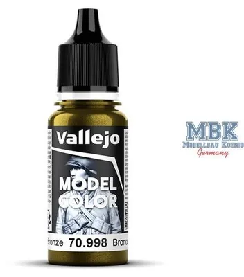 Produktbild von Vallejo 70.998, 17 ml, Bronze, Metallisch, Flasche