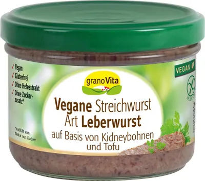 Produktbild von Granovita Vegane Leberwurst 180g