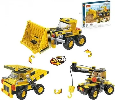 Produktbild von Baumaschinenbausteine 166 Stück