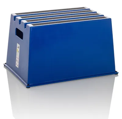Produktbild von hjh OFFICE Tritthocker TIO-E1 Kunststoff Tritt Hocker, Elefantenfuß, Trittstufe bis 150 kg belastbar, Höhe 31.0 cm