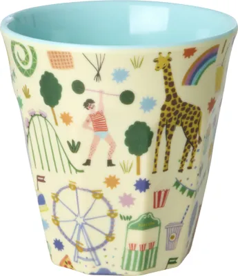 Produktbild von Rice Melamin Becher Medium Mint - Fun Fair Print